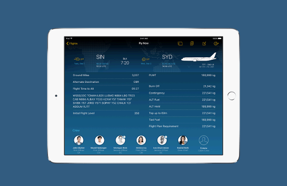 シンガポール航空 パイロットのフライト情報管理にipadを導入 Iphone Mania
