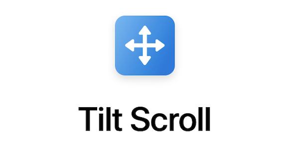 iDeviceHelp Siriショートカット 「Tilt Scroll」