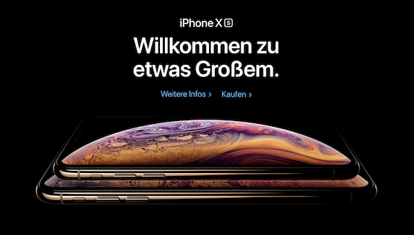 Apple ドイツ iPhone XS