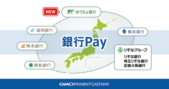 銀行 Pay GMOペイメントゲートウェイ（GMO-PG）