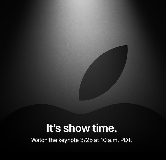Apple イベント　「It’s a show time」