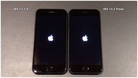 iPhone7 iOS12.2 iAppleBytes 動作速度比較