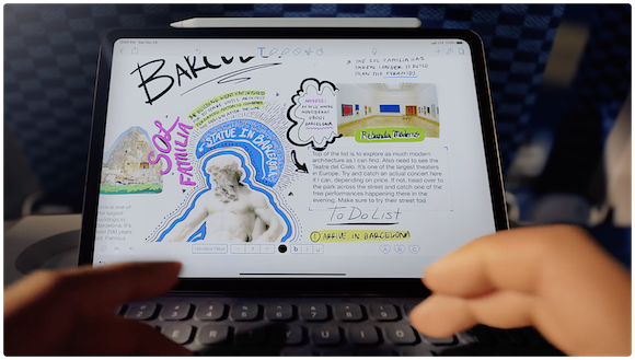 Apple「 Life On iPad」 iPad Pro