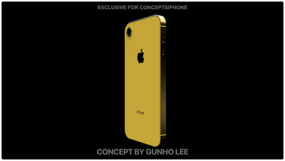 iPhone11/iPhone XI iOS13 コンセプト ConceptsiPhone iPhone 11R Gunho Lee