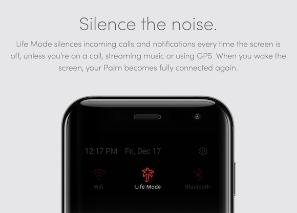 「Palm Phone」 Life Mode