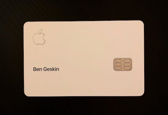 Apple Card Ben Geskin