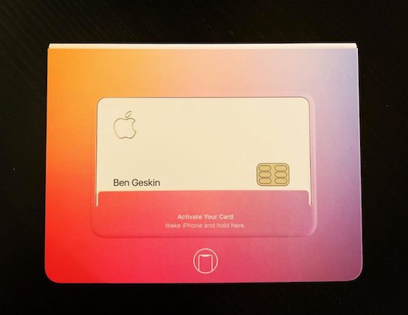 Apple Card Ben Geskin
