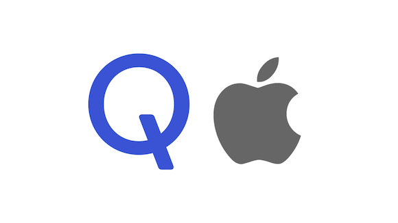 Qualcomm Apple logo
