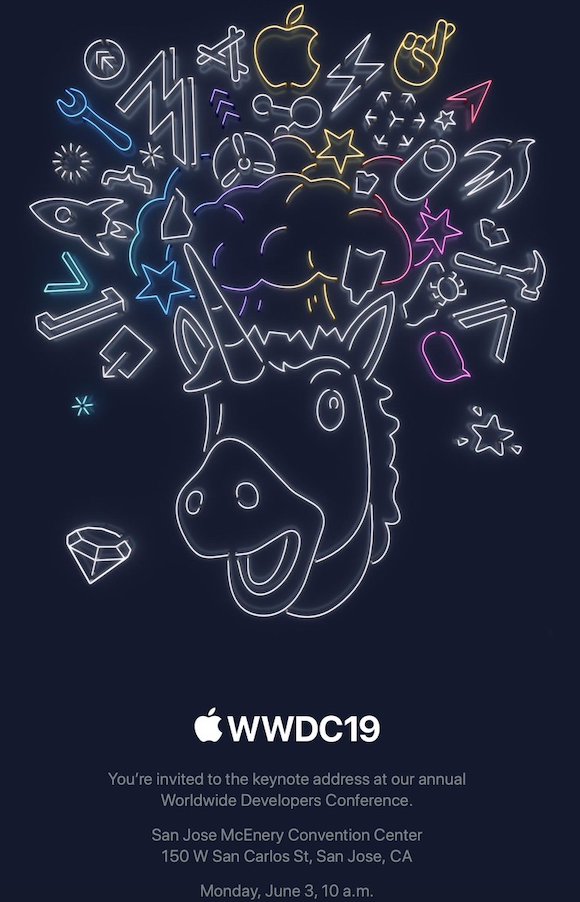 WWDC 19 招待状