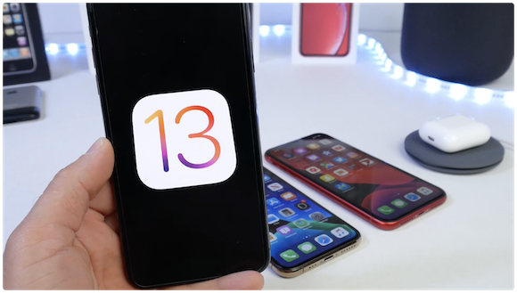iOS12.4 iOS13 バッテリー持続時間 比較テスト