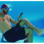 galaxy 水中　広告　耐水