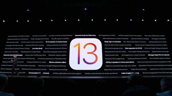 iOS13 WWDC 2019
