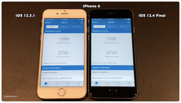 iPhone6 iOS12.4 iOS12.3.1 iAppleBytes