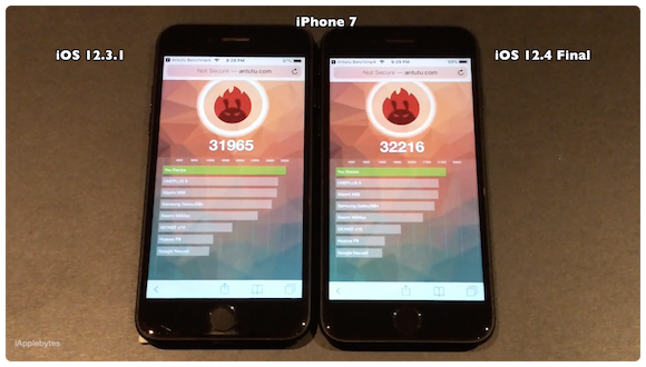 iPhone7 iOS12.4 iOS12.3.1 iAppleBytes