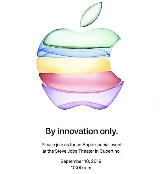 Apple スペシャルイベント 2019年9月10日 By Innovation Only