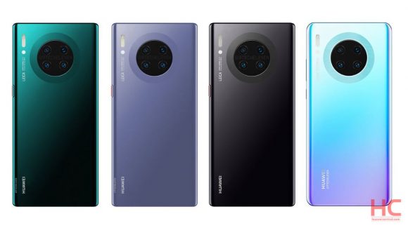 huawei mate 30 コンセプト　レンダリング