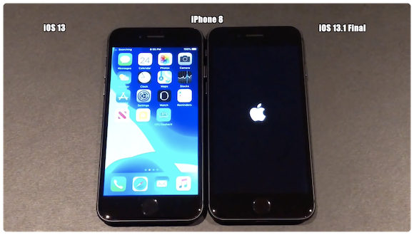 iOS13 iOS13.1 スピードテストiAppleBytes iPhone8
