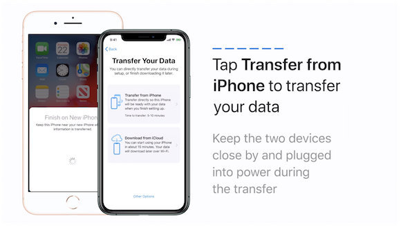 How to transfer data to a new iPhone from your previous iPhone – Apple Support
