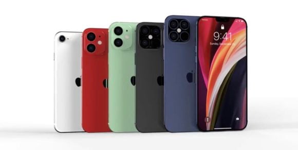 iPhone12 series size comparison