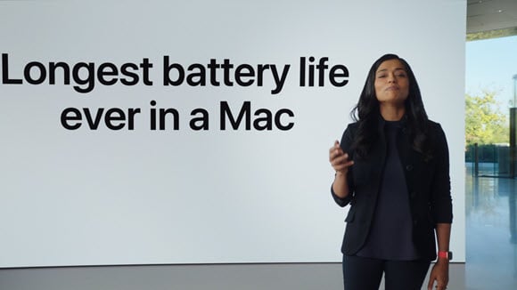 バッテリー駆動時間　13インチMacBook Pro