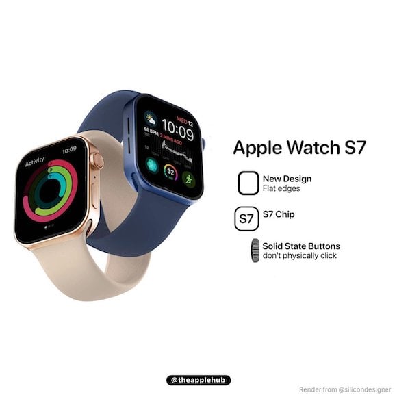 Apple Watch Series 7 render