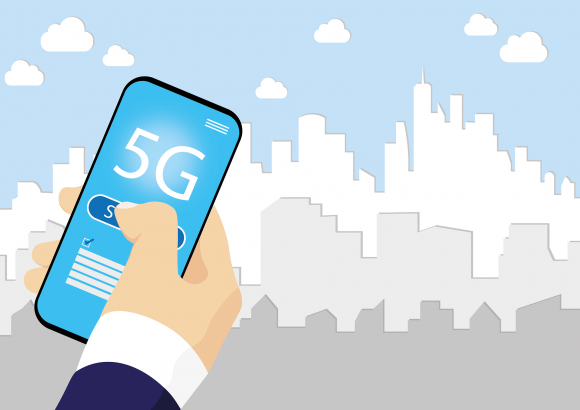 5G通信対応スマートフォン