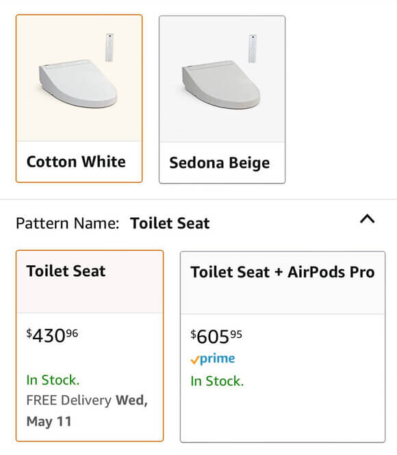 トイレ airpods pro