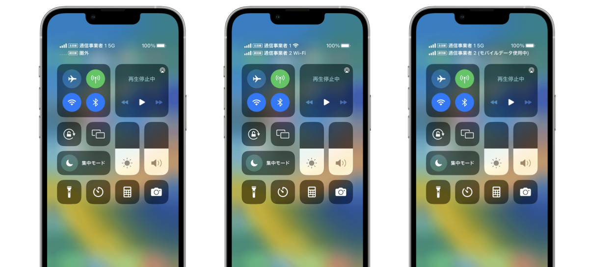 デュアルSIM iPhone