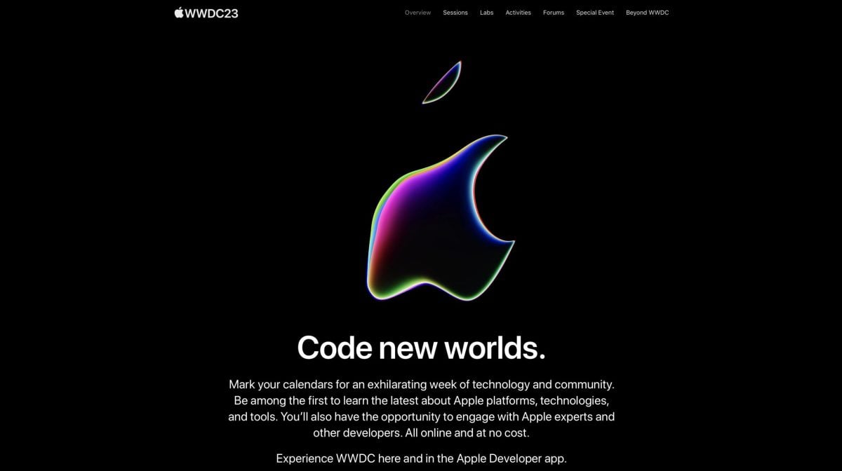 wwdc23 code new worlds