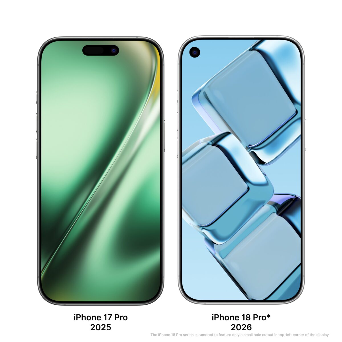 iPhone18 Proはパンチホールデザイン〜Samsung Display供給か