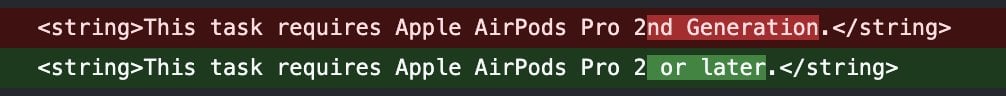 AirPods Pro 3 string