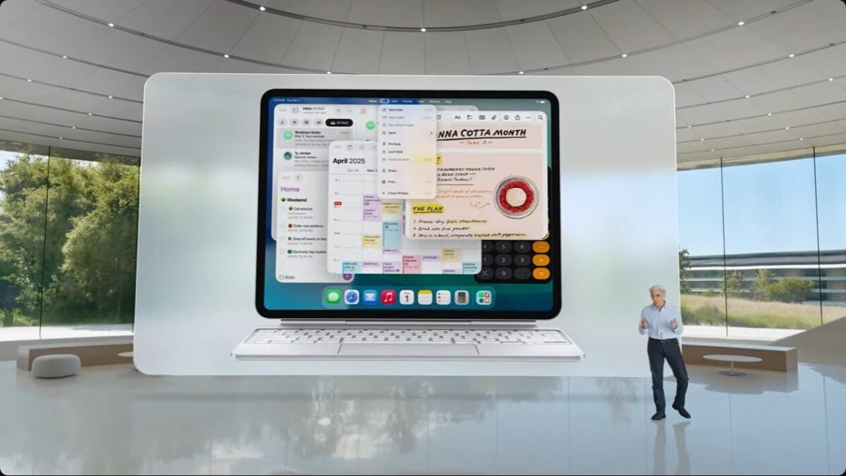 WWDC25 iPadOS26 Craig Federighi クレイグ・フェデリギ氏