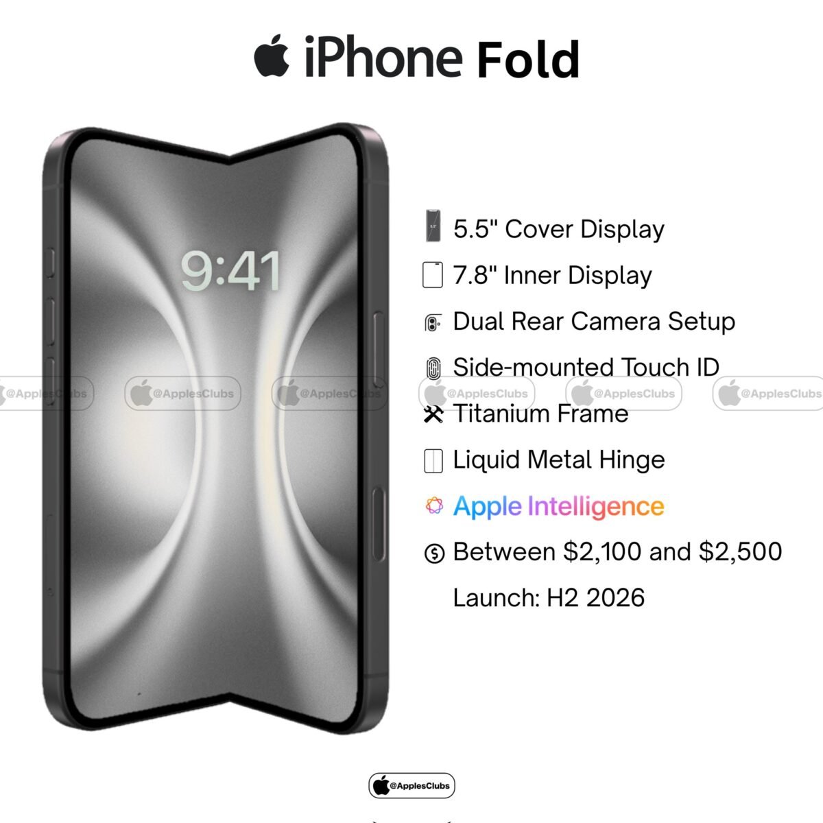 折りたたみiPhone向けヒンジを台湾のサプライヤー受注〜来年秋の発売に向け開発進む