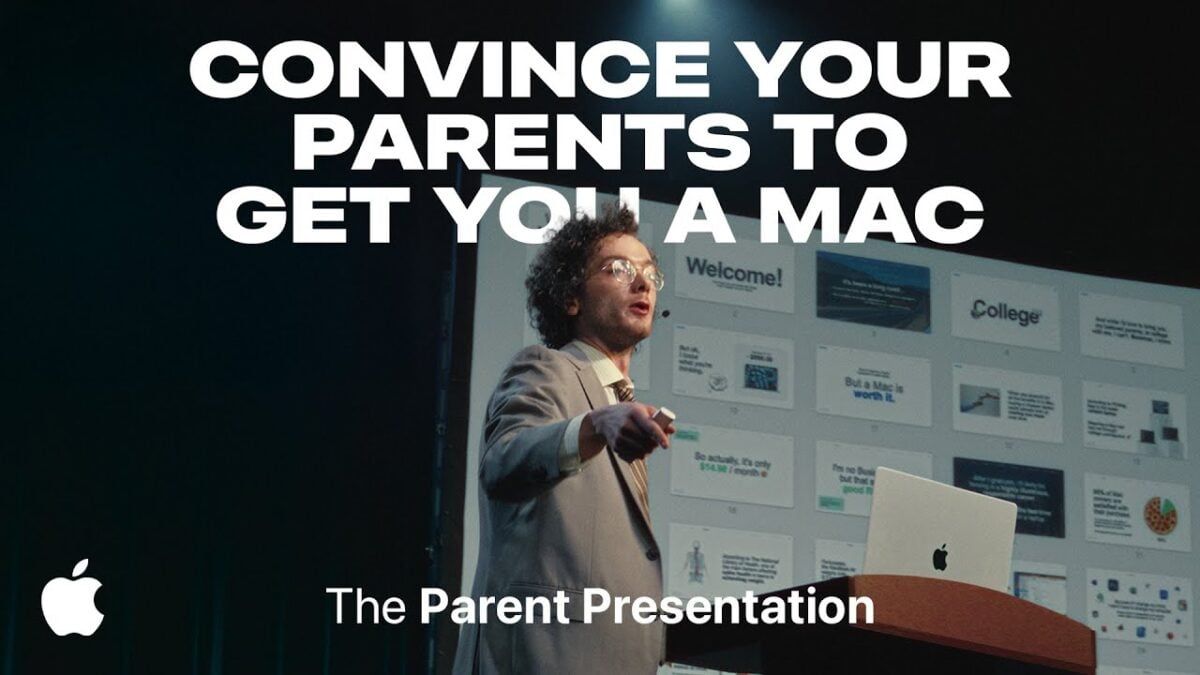 Apple 「The Parent Presentation | How to convince your parents to get you a Mac」
