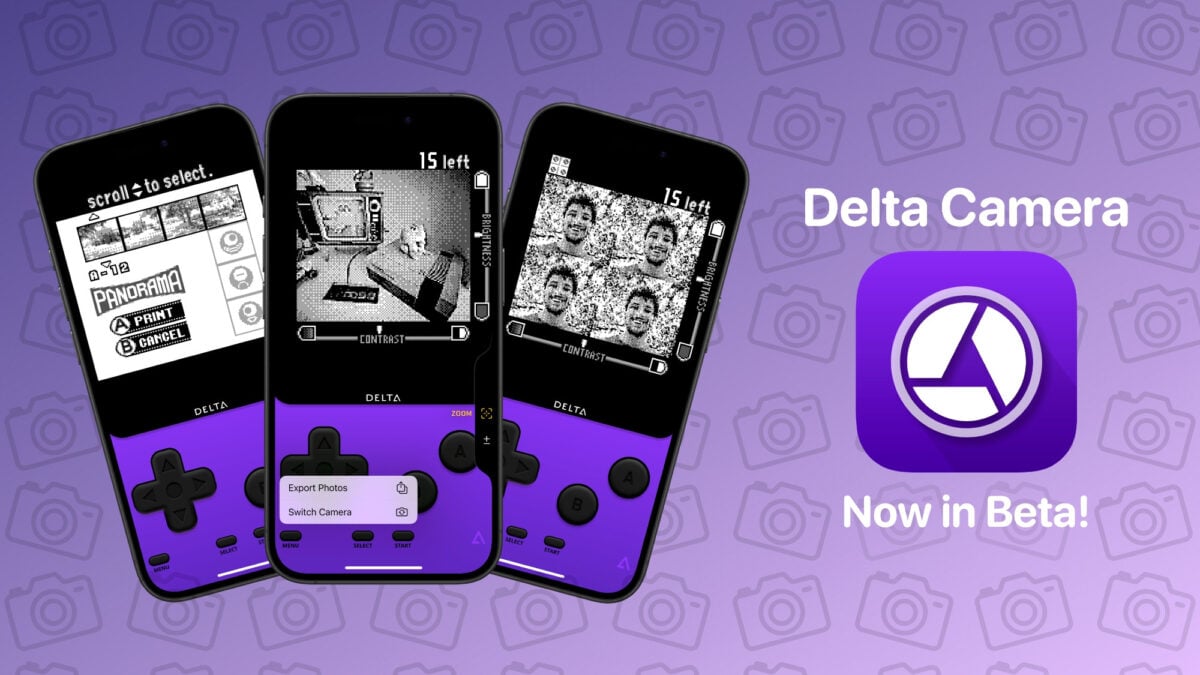 ゲームエミュレータ「Delta」、ポケットカメラ機能を実装