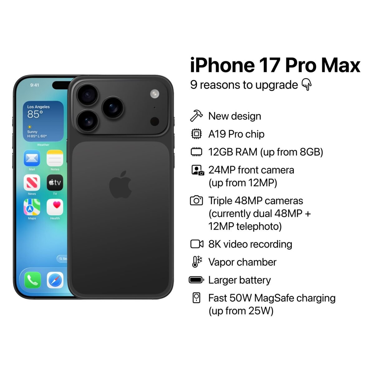 iPhone17 ProのAppleロゴとMagSafeリング搭載位置を変更する理由