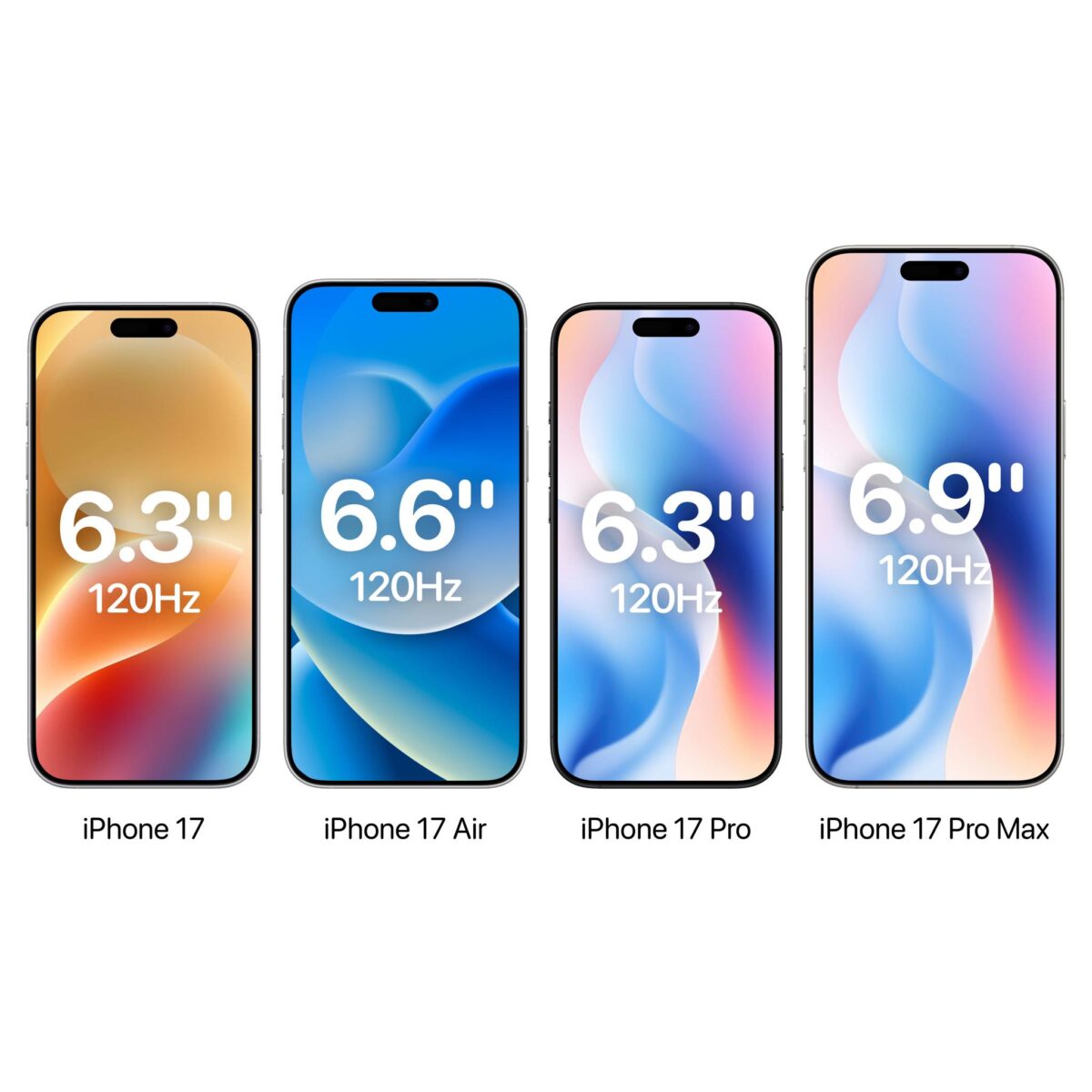 iPhone17シリーズ全モデルが激細ベゼル採用へ〜新Dynamic Islandも？