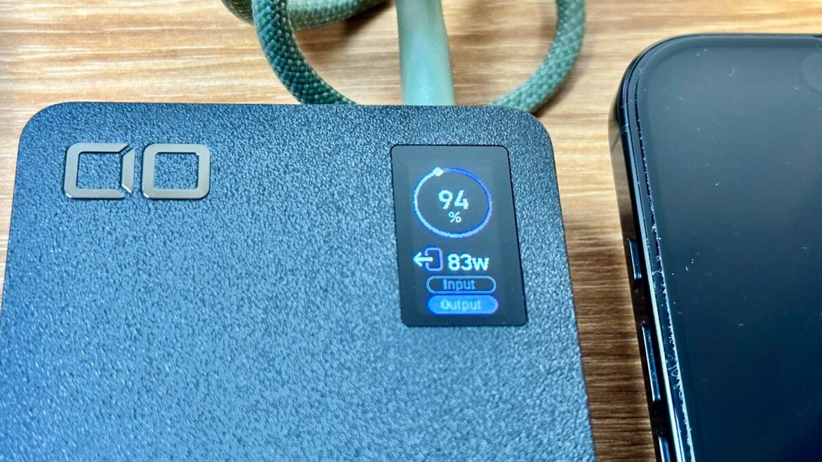 CIO「SMARTCOBY Pro CABLE 100W 20K」 モバイルバッテリー レビュー