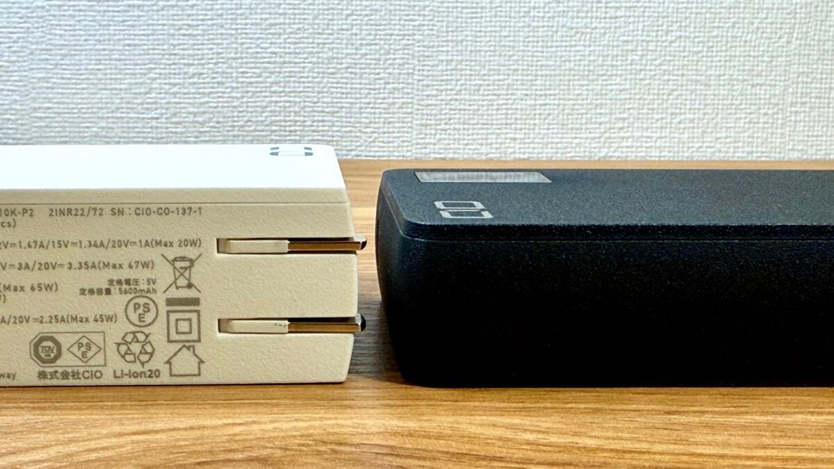 CIO「SMARTCOBY Pro CABLE 100W 20K」 モバイルバッテリー レビュー