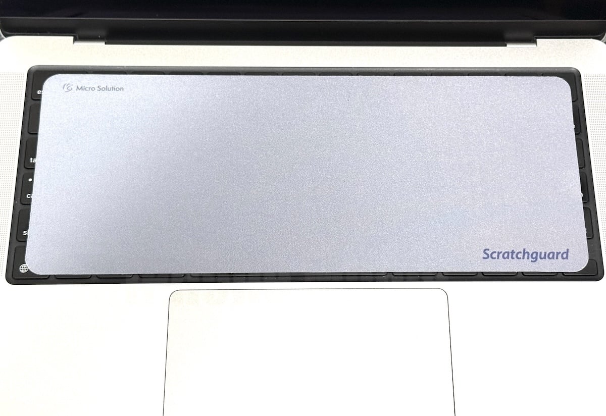 【レビュー】MacBook Pro/Air用キーボードマットの決定版〜スクラッチカード