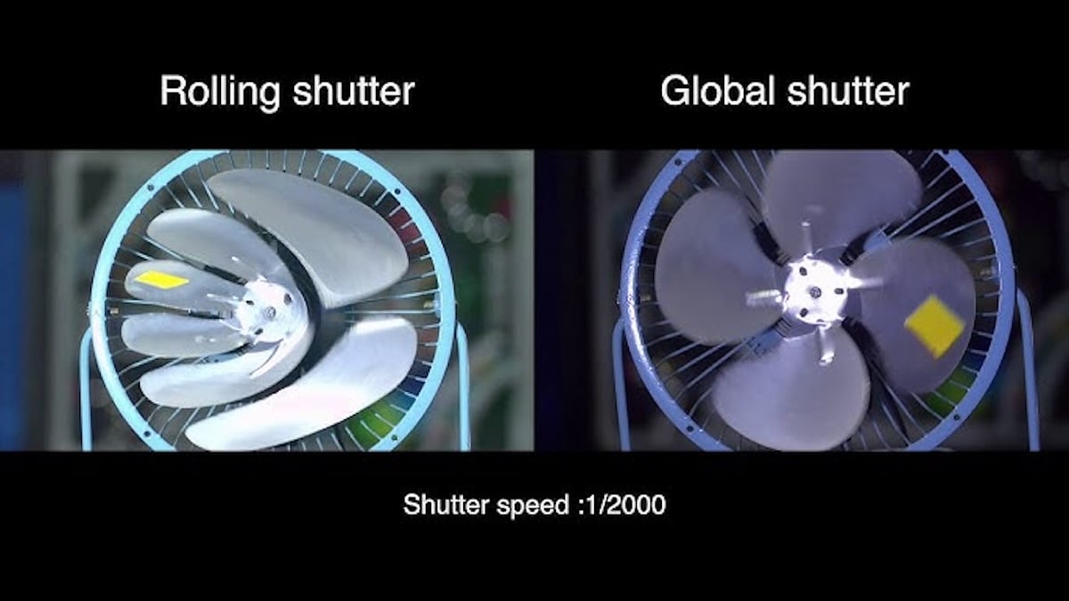 Global shutter effect