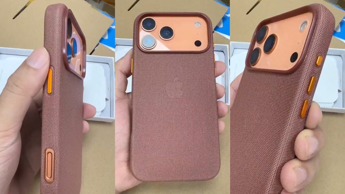 iPhone17 Pro向けテックウーブンケースの動画が投稿〜シリコーンケースとの違い