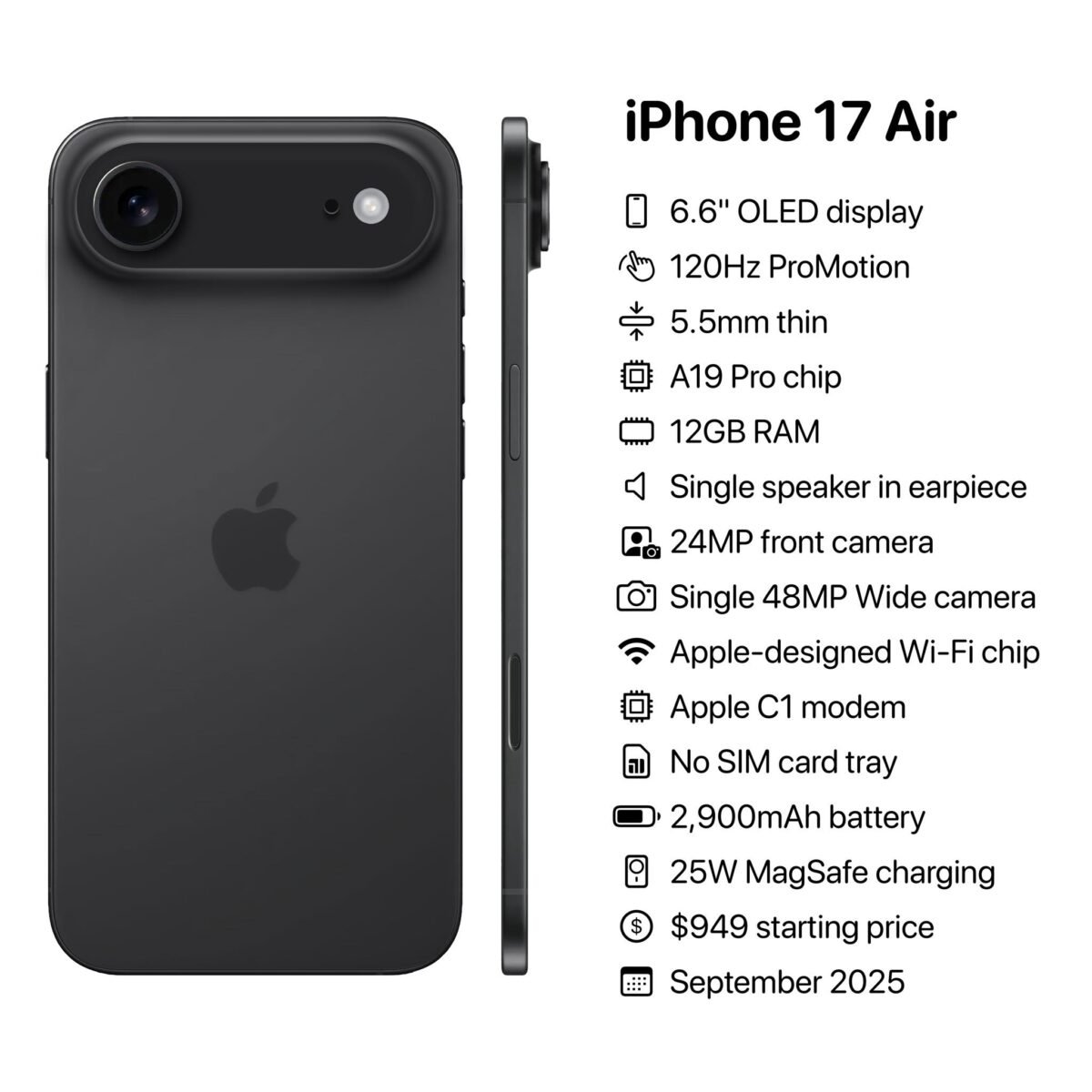 iPhone17 Airに放熱性に優れた基板を採用か〜放熱機構はシリーズで全3種類？
