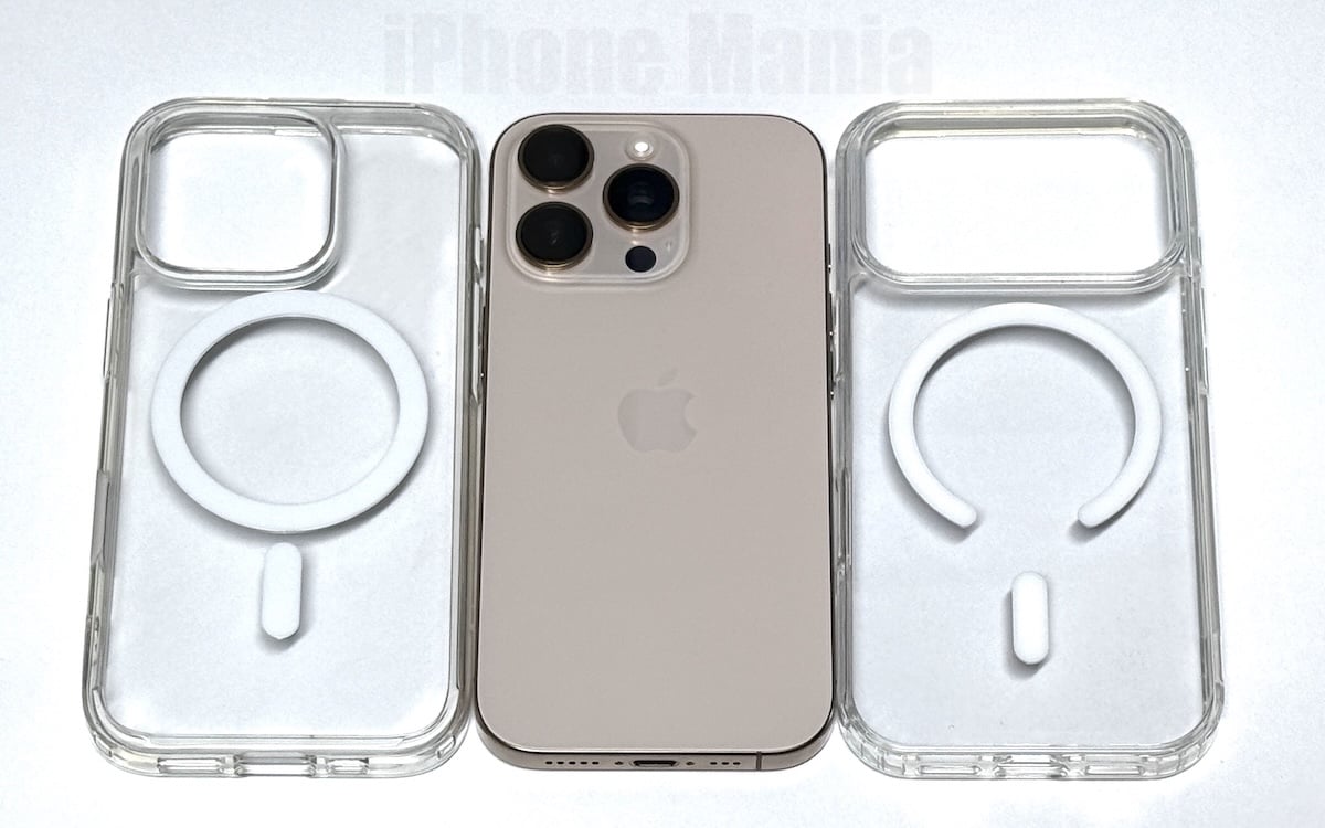 iPhone17 Pro向けMagSafeケースを16 Proに装着〜各部の違いを確認