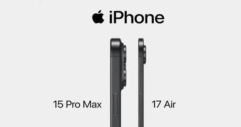 iPhone17 Air 比較