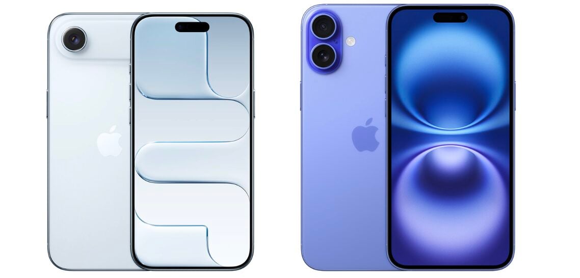 iphone17 reserve air vs 16 plus