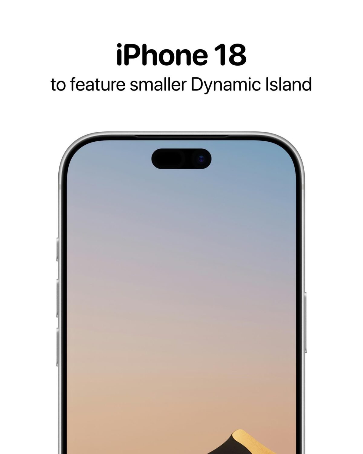 iPhone18でDynamic Island小型化、19で画面下埋込み型Face ID？