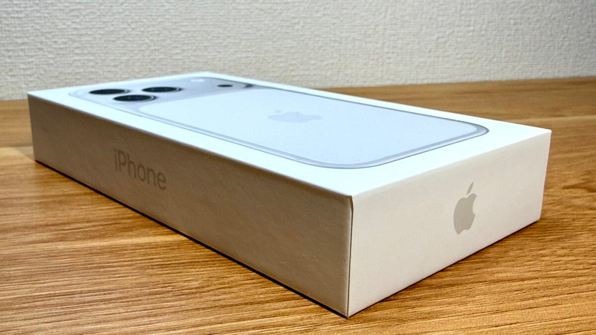 iPhone17 Pro シルバー 開封レビュー