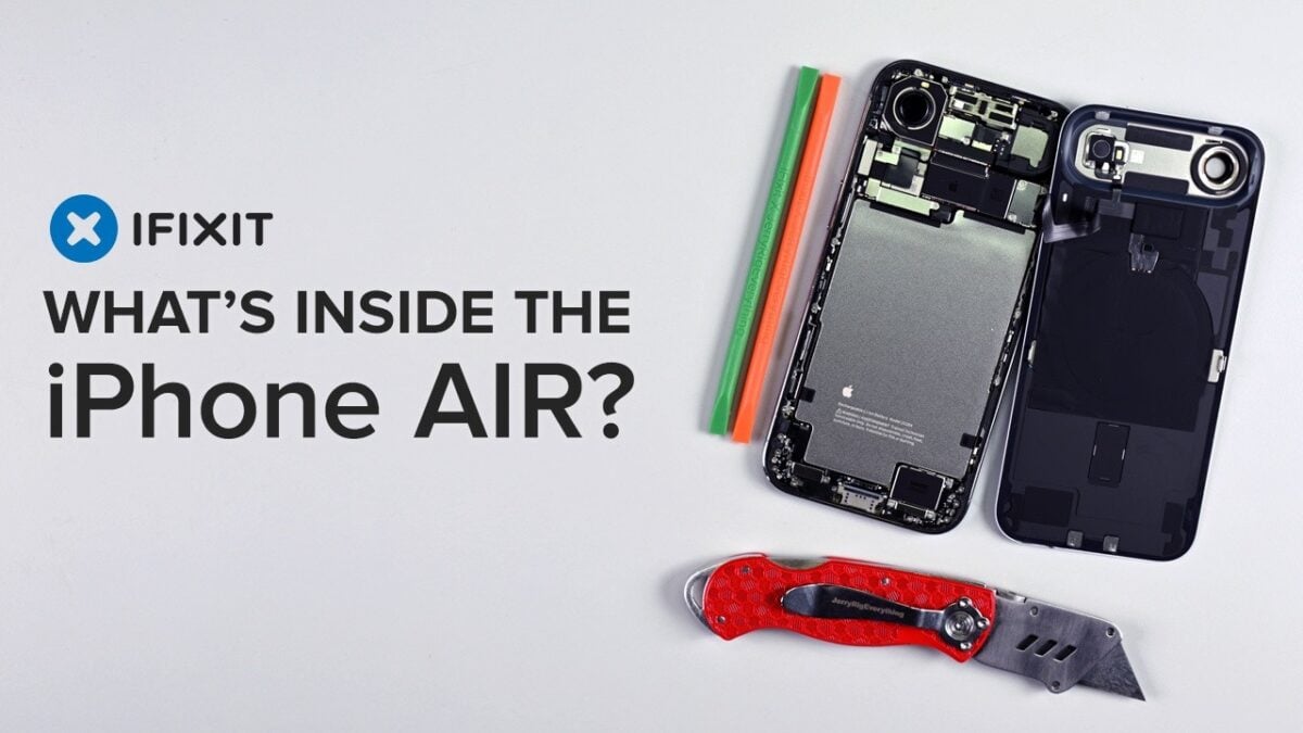 iPhone Airの分解動画が公開〜iPhone17 Proと異なる内部構造