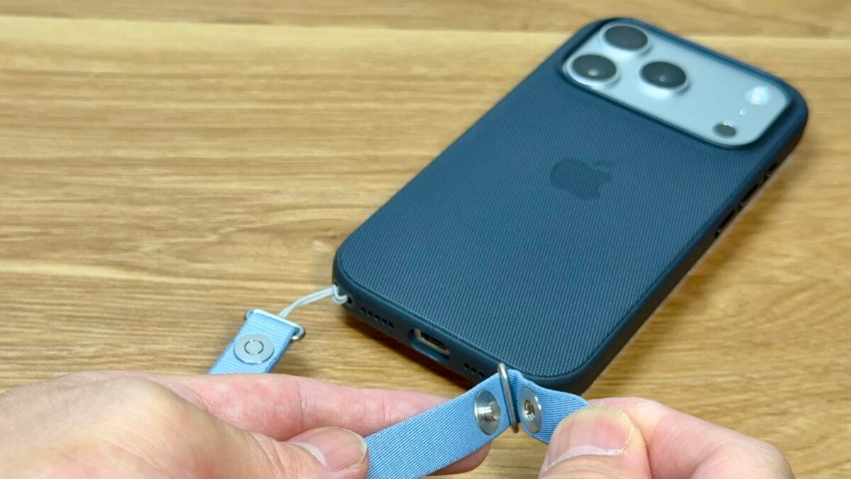 iPhone17 Pro テックウーブンケース クロスボディストラップ レビュー hato/iPhone Mania